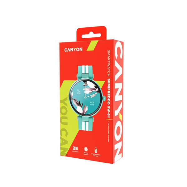 Canyon SW-61, Semifreddo smart hodinky dámské, modré Canyon SW-61, Semifreddo smart hodinky dámské, modré