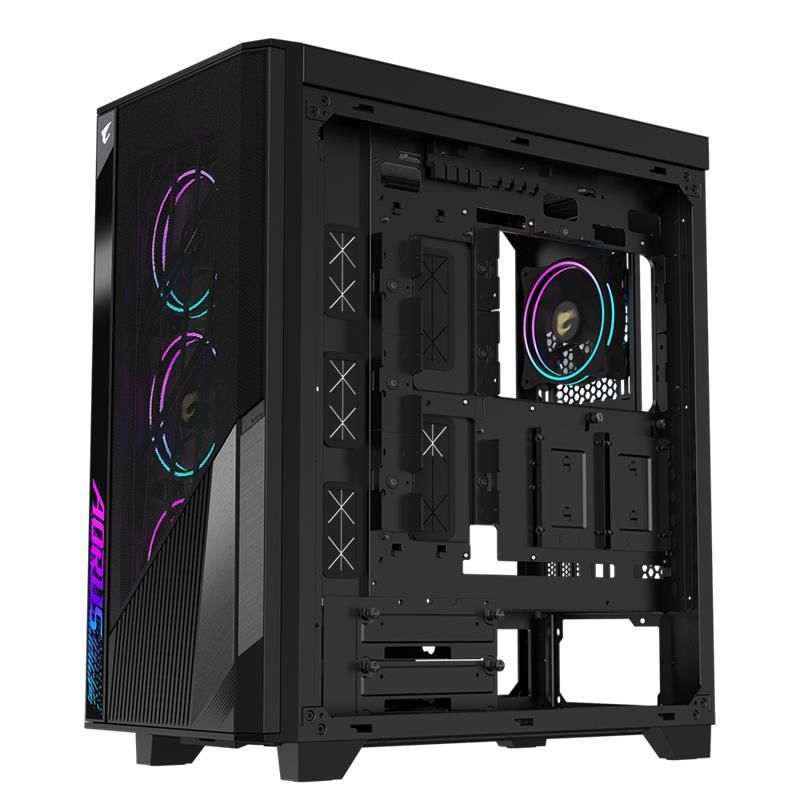 Gigabyte AORUS case C500 GLASS, E-ATX, Mid Tower Gigabyte AORUS case C500 GLASS, E-ATX, Mid Tower