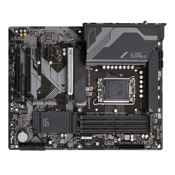 Gigabyte Z790 UD AX , Intel Z790, Socket1700, 4xDDR5, ATX