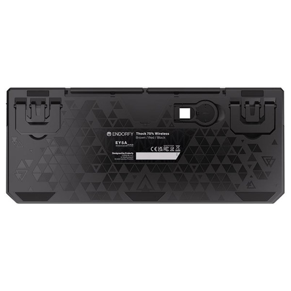 Herní klávesnice Endorfy Thock 75% Black Wireless, černá Herní klávesnice Endorfy Thock 75% Black Wireless, černá