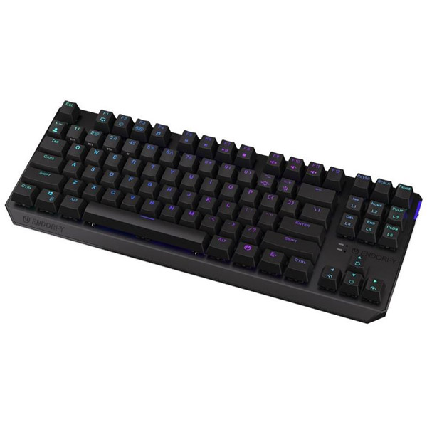 Herní klávesnice Endorfy Thock TKL Black Wireless, černá Herní klávesnice Endorfy Thock TKL Black Wireless, černá