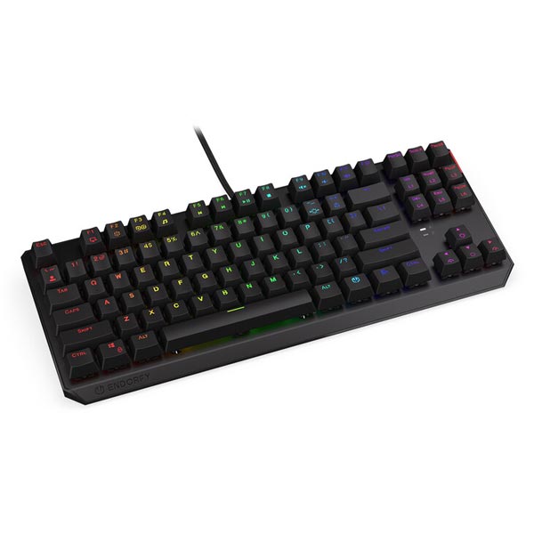 Herní klávesnice Endorfy Thock TKL Blue, US Herní klávesnice Endorfy Thock TKL Blue, US