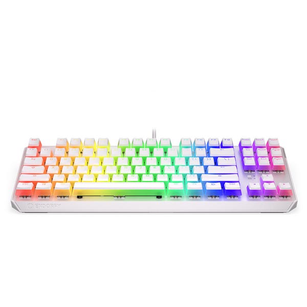 Herní klávesnice Endorfy Thock TKL Pudding Onyx White Brown, US Herní klávesnice Endorfy Thock TKL Pudding Onyx White Brown, US