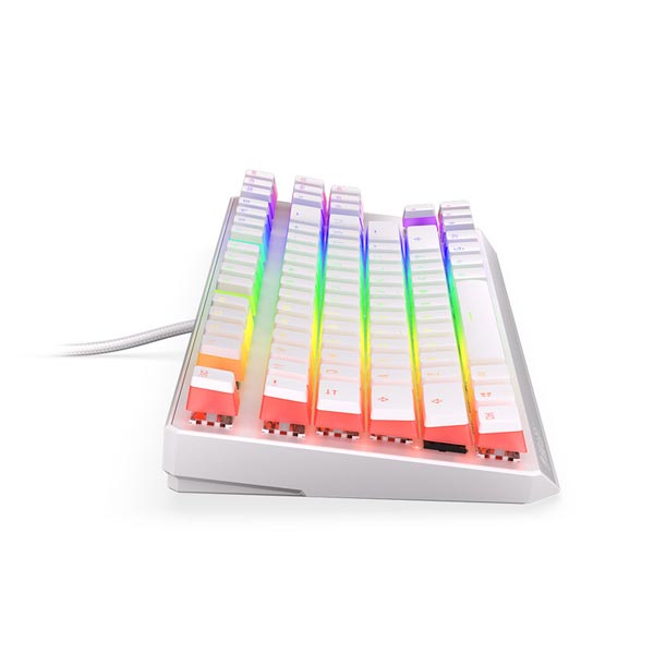 Herní klávesnice Endorfy Thock TKL Pudding Onyx White Brown, US Herní klávesnice Endorfy Thock TKL Pudding Onyx White Brown, US
