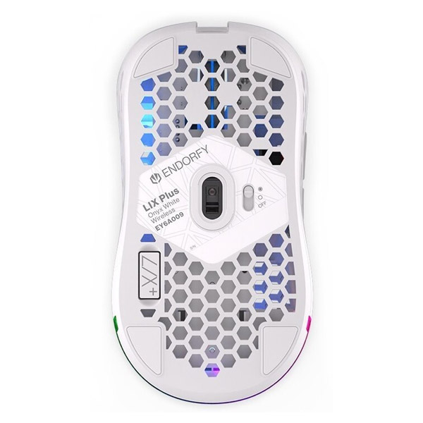 Herní myš Endorfy LIX Plus Wireless, bílá