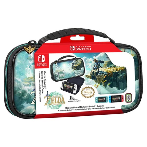 Luxusní cestovní pouzdro Game Traveller Deluxe pro Nintendo Switch (The Legend of Zelda: Tears of the Kingdom) Luxusní cestovní pouzdro Game Traveller Deluxe pro Nintendo Switch (The Legend of Zelda: Tears of the Kingdom)