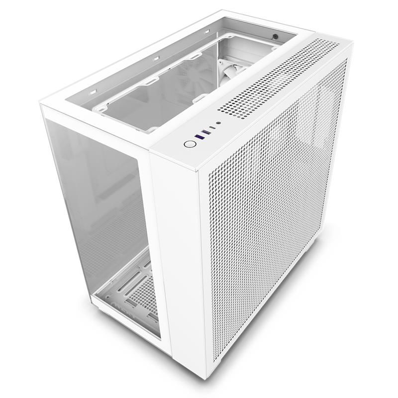 NZXT case H9 Elite / 3xRGB 120 mm / 1x 120mm fan / glass / RGB&fan controler / white NZXT case H9 Elite / 3xRGB 120 mm / 1x 120mm fan / glass / RGB&fan controler / white