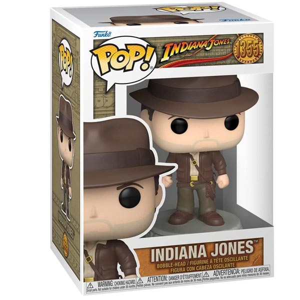 POP! Movies: Indiana Jones with Jacket (Dobyvatelé Ztracené Archy)