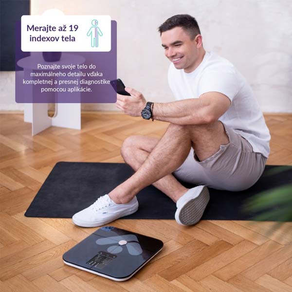 TrueLife FitScale W7 BT, černá TrueLife FitScale W7 BT, černá