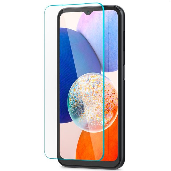 Tvrzené sklo Spigen Glass tR Slim pro Samsung Galaxy A14 5G, 2 kusy