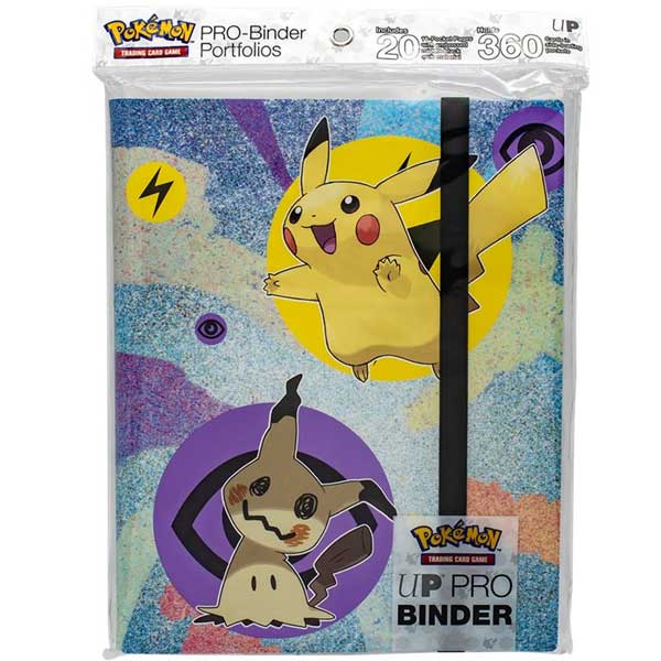 UP Album 9 Pocket Pro Binder Pikachu & Mimikyu (Pokémon)