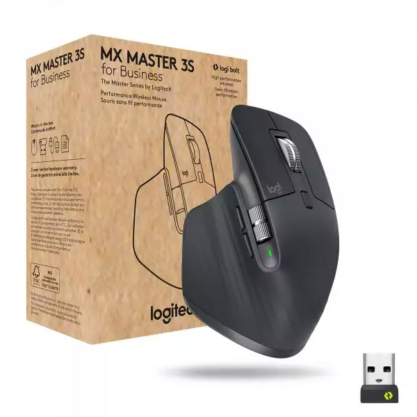 Bezdrátová myš Logitech MX Master 3S for Business, grafit