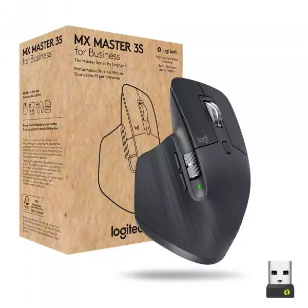 Bezdrátová myš Logitech MX Master 3S for Business, grafit Bezdrátová myš Logitech MX Master 3S for Business, grafit