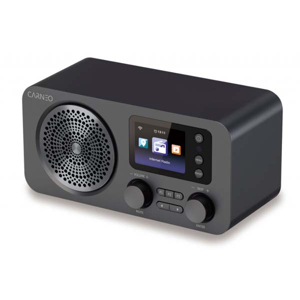 Carneo IR700 internetové rádio DAB/FM - černé Carneo IR700 internetové rádio DAB/FM - černé