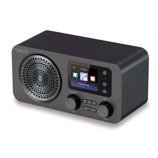 Carneo IR700 internetové rádio DAB/FM - černé