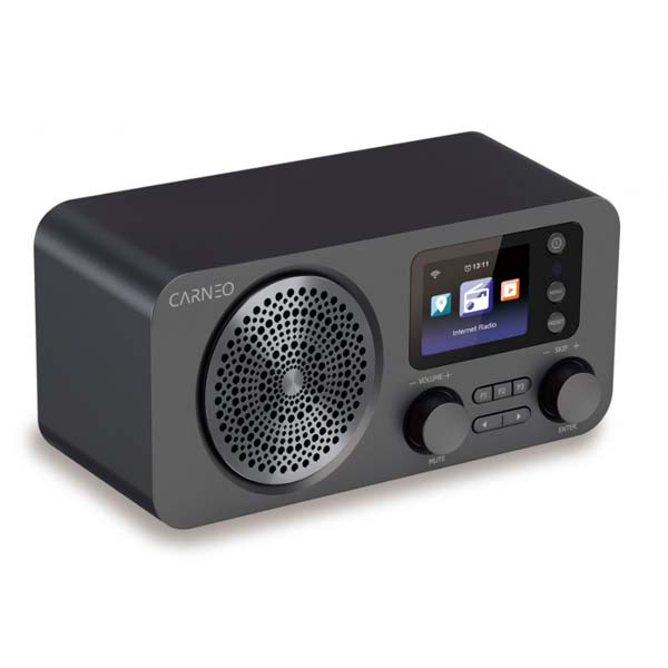 Carneo IR700 internetové rádio DAB/FM - černé