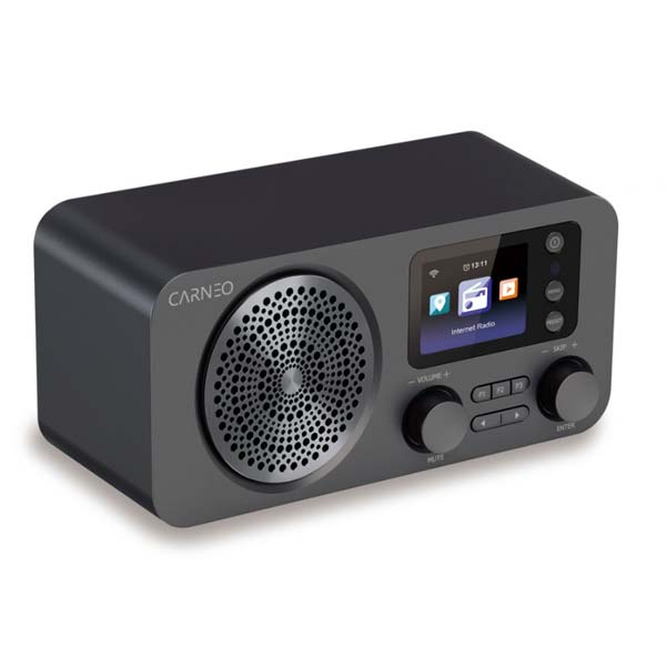 Carneo IR700 internetové rádio DAB/FM - černé Carneo IR700 internetové rádio DAB/FM - černé