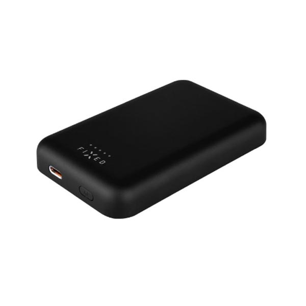 FIXED MagZen Powerbanka s bezdrátovým nabíjením a podporou Magsafe, 6 000 mAh, černá FIXED MagZen Powerbanka s bezdrátovým nabíjením a podporou Magsafe, 6 000 mAh, černá