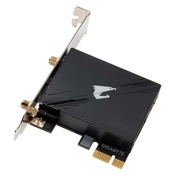 Gigabyte AORUS GC-WBAX210 Intel WI-FI 6E AX210 PCIe x1 network card Gigabyte AORUS GC-WBAX210 Intel WI-FI 6E AX210 PCIe x1 network card
