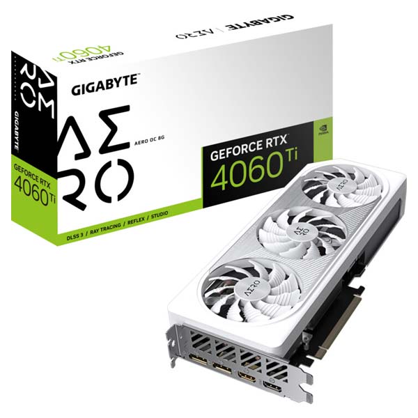 Gigabyte GeForce RTX 4060 Ti 8G OC AERO Gigabyte GeForce RTX 4060 Ti 8G OC AERO