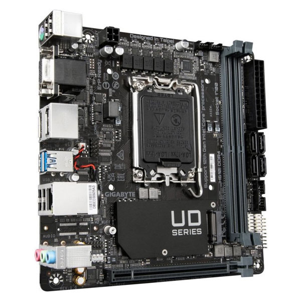 Gigabyte H610I DDR4 , Intel H610, Socket1700, 2xDDR4, mini-ITX Gigabyte H610I DDR4 , Intel H610, Socket1700, 2xDDR4, mini-ITX