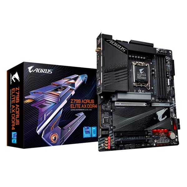 Gigabyte Z790 AORUS ELITE AX DDR4 , Intel Z790, Socket1700, 4xDDR4, ATX