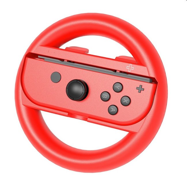 iPega steering wheel pro Nintendo Joy-Con ovladače, blue/red (2ks) iPega steering wheel pro Nintendo Joy-Con ovladače, blue/red (2ks)