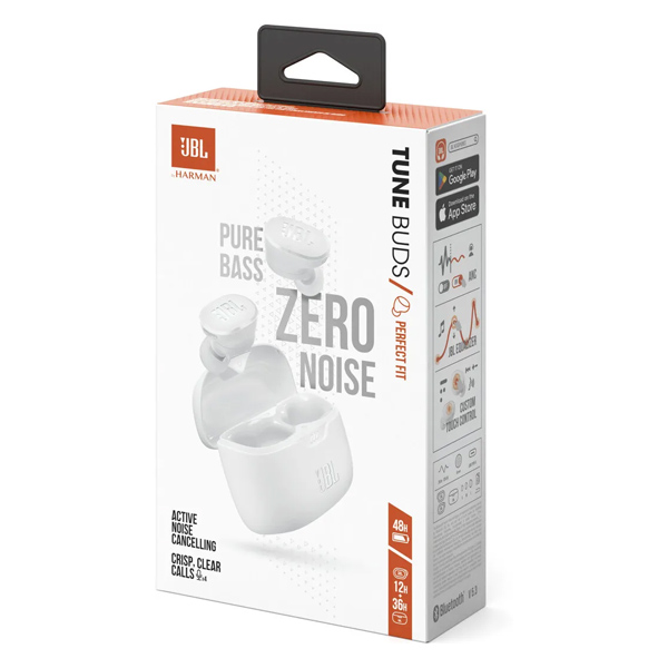 JBL Tune Buds, bílé JBL Tune Buds, bílé