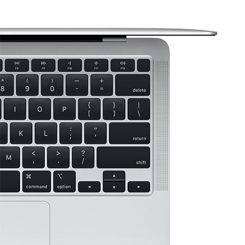 Apple MacBook Air 13" M1 8core CPU 7core GPU 8GB 256GB, silver SK, Třída B - použité, záruka 12 měsíců