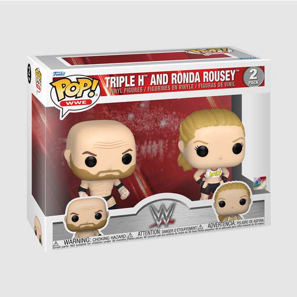 POP! 2 Pack: Triple H’ and Ronda Rousey (WWE)