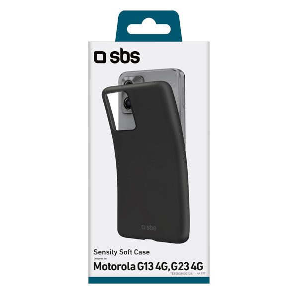 Pouzdro SBS Sensity pro Motorola Moto G13/G23, černé