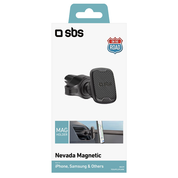 SBS Držák do auta Nevada Magnetic, do mřížky, černá