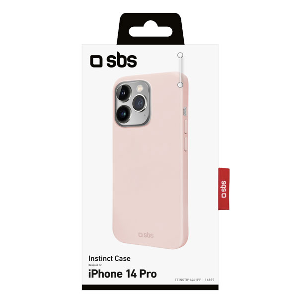 SBS pouzdro Instinct pro Apple iPhone 14 Pro, růžové