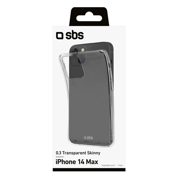 SBS pouzdro Skinny pro Apple iPhone 14 Plus, transparentní