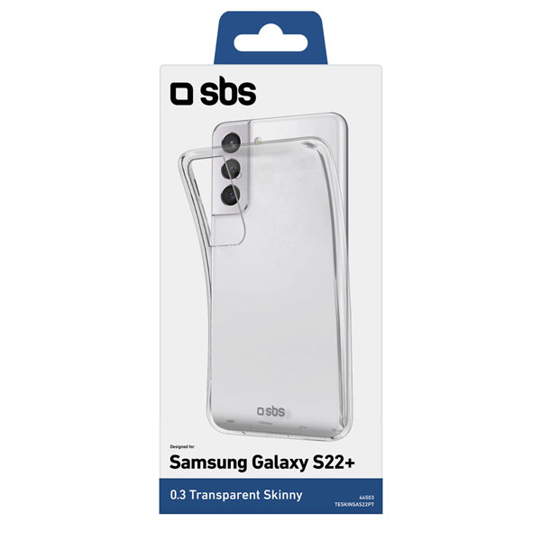 SBS pouzdro Skinny pro Samsung Galaxy S22 Plus, transparentní