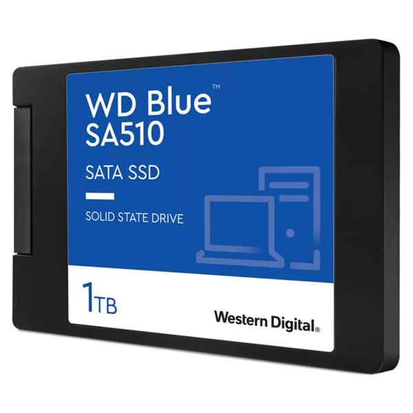 WD Blue SA510 SSD 1 TB 2,5" SATA WD Blue SA510 SSD 1 TB 2,5" SATA