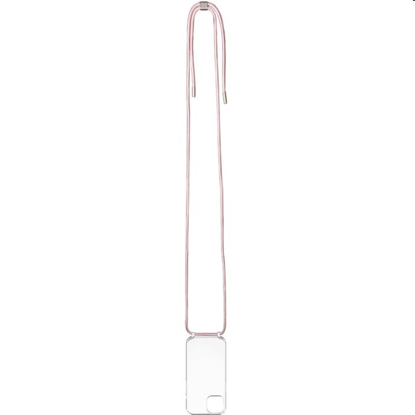 FIXED Pure Neck se šnůrkou na krk proApple iPhone 12/12 Pro, růžová FIXED Pure Neck se šnůrkou na krk proApple iPhone 12/12 Pro, růžová