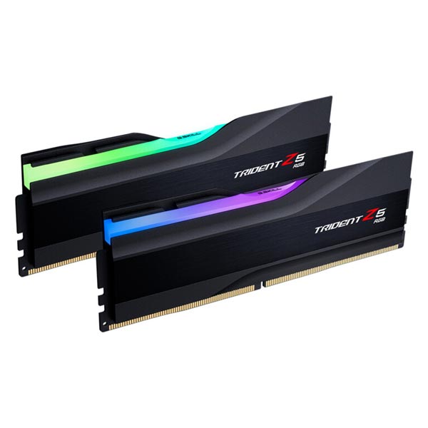 G.SKILL 32GB kit DDR5 5600 CL28 Trident Z5 RGB, černá G.SKILL 32GB kit DDR5 5600 CL28 Trident Z5 RGB, černá
