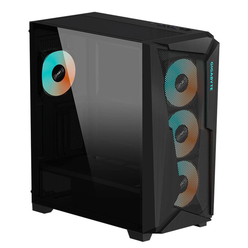 Gigabyte case C301 GLASS, ATX, Mid Tower, black Gigabyte case C301 GLASS, ATX, Mid Tower, black