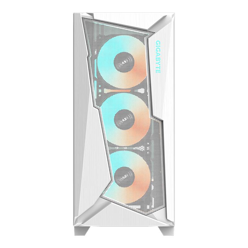 Gigabyte case C301 GLASS WHITE, ATX, Mid Tower, white Gigabyte case C301 GLASS WHITE, ATX, Mid Tower, white