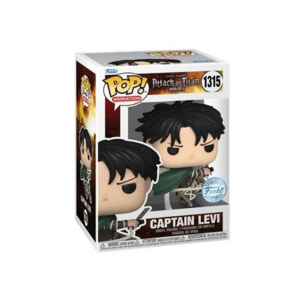 POP! Animation: Captain Levi (Attack on Titan) Special Edition POP! Animation: Captain Levi (Attack on Titan) Special Edition