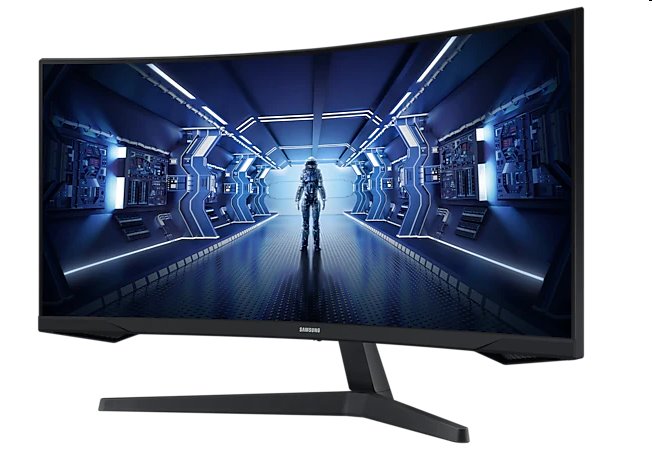 Samsung Odyssey G55T 34" QHD VA Curved LED Monitor