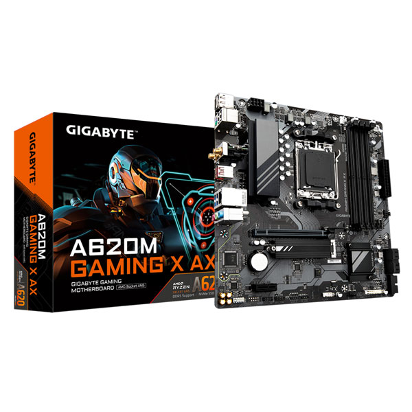 Gigabyte A620M GAMING X AX, AMD A620, AM5, 4xDDR5, mATX