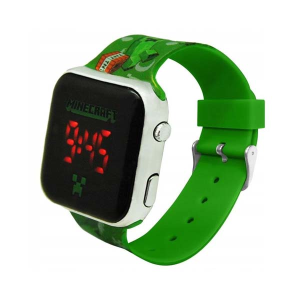 Dětské LED hodinky Minecraft Dětské LED hodinky Minecraft