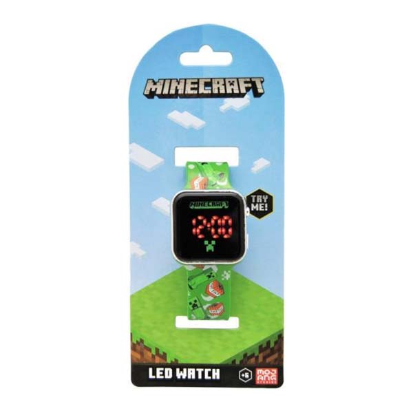 Dětské LED hodinky Minecraft Dětské LED hodinky Minecraft