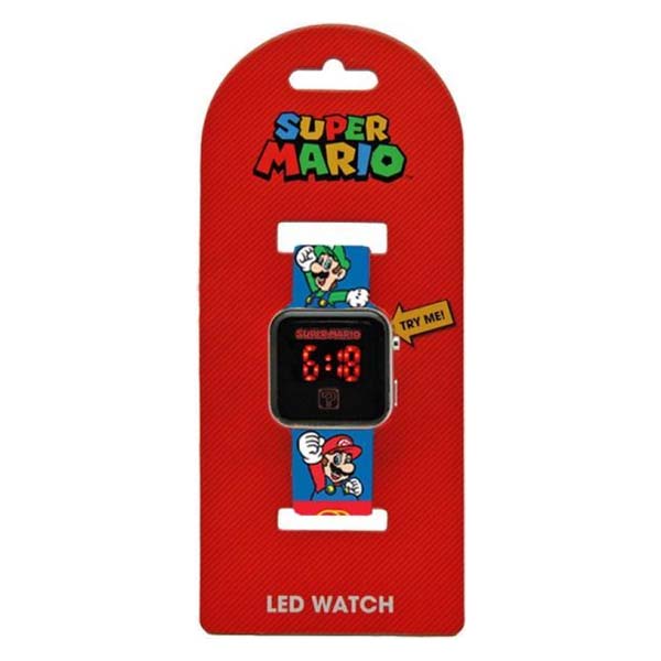 Kids Licensing dětské LED hodinky Super Mario