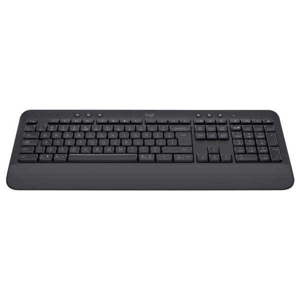 Logitech K650 Signature Wireless keyboard, CZ/SK, graphite