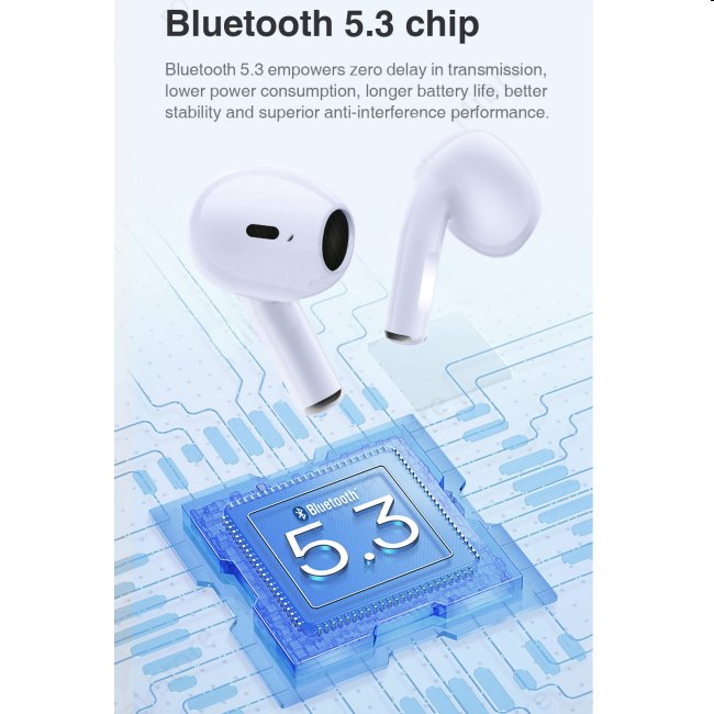 Mibro Earbuds 4 TWS, white Mibro Earbuds 4 TWS, white