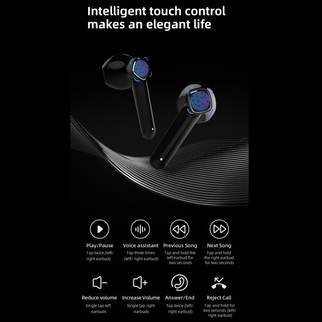 Mibro S1 TWS, black Mibro S1 TWS, black