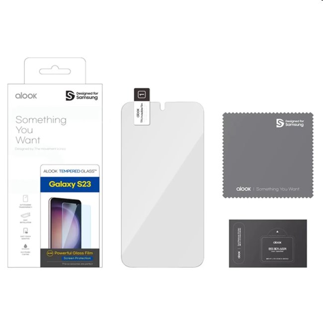 Originální ochranné sklo pro Samsung Galaxy S23 Originální ochranné sklo pro Samsung Galaxy S23